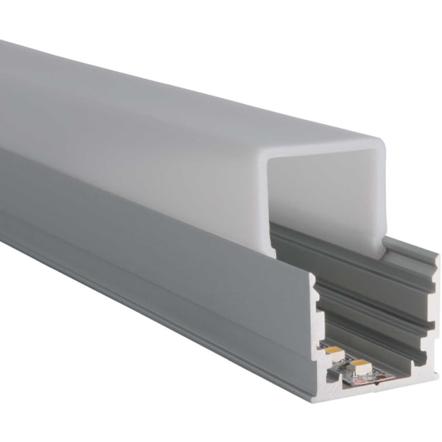 Détails visibles de ProLED - Proled Cover Profil Medium M-Line Square 200cm carré opale pour Accessoires pour rubans LED