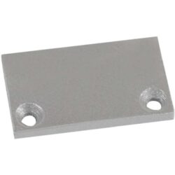 Détails visibles de Embout aluminium pour profilé M-Line Flat Drywall pour Profils LED