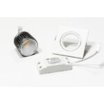 Module LED d'accentuation 9W 2700K 25°, montage Encastré, vue complémentaire 2