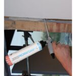 Mousse polyuréthane coupe-feu manuelle, finition gris, vue complémentaire 1