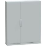 SAREL - Boîtier au sol poly. vers. PLAZ avec plinthe base ouvrante 1500x1250x320 IP54 - NSYPLAZ15123G