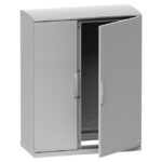Armoire électrique au sol IP44 avec auvent 1250x1000x420 – Image 2