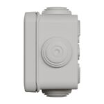 Boîte de dérivation étanche Mureva IP55, finition gris, vue complémentaire 5