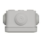 Boîte de dérivation étanche Mureva IP55, finition gris, vue complémentaire 6