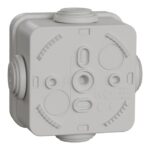 Boîte de dérivation étanche Mureva IP55, finition gris, vue complémentaire 8