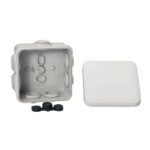 Boîte de dérivation étanche IP55 Mureva, finition gris, vue complémentaire 10