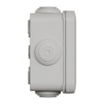 Boîte de dérivation étanche IP55 Mureva, finition gris, vue complémentaire 4