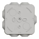 Boîte de dérivation étanche IP55 Mureva, finition gris, vue complémentaire 7