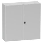 Armoire électrique acier 2 portes 1000x1200x300 NSYS3D101230DP – Image 2