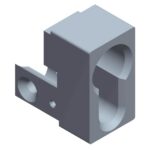 Adaptateur pour serrure cylindre DIN, en Plastique, vue complémentaire 2