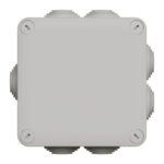 Boîte de dérivation étanche IP55 105x105x55, finition gris, vue complémentaire 2