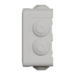 Boîte de dérivation étanche IP55 105x105x55, finition gris, vue complémentaire 5