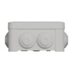 Boîte de dérivation étanche IP55 105x105x55, finition gris, vue complémentaire 7