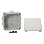 Boîte de dérivation étanche IP55 105x105x55, finition gris, vue complémentaire 9