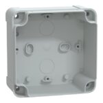 Boîtier industriel ABS étanche 116x116x62 mm, finition gris, vue complémentaire 6