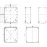 Boîtier industriel ABS 341x291x128 mm NSYTBS342912 – Image 3