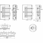 Châssis modulaire pour coffret 600 x 400 mm NSYDLM48P – Image 6