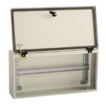 Coffret mural acier porte pleine 400x800x150 NSYS3DB4815 – Image 2