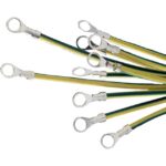 Tresse de masse 6 mm² 160 mm avec œillets NSYEL166D6 – Image 2