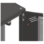 Contact de porte 10A pour armoire électrique, configuration visible, vue complémentaire 1