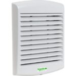 Grille de sortie ventilée 125x125 mm avec filtre NSYCAG125LPF – Image 6