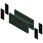 Trappes latérales pour socle SM SF 200x500 mm NSYSPS5200 – Image 2