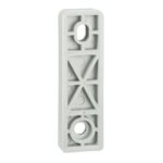 Pattes de fixation murale polyamide pour PLM NSYPFPLMG, configuration visible, vue complémentaire 3