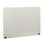 Porte interne réversible polyester 2 verrous PLM75, finition gris, vue complémentaire 2