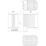 Résistance chauffante isolée 100W 110-250V NSYCR100WU2C – Image 4