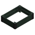 Plinthe avant pour armoire SF SM 100x1200 mm NSYSPF12200 – Image 3
