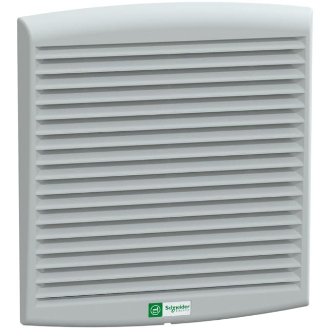 Ventilateur axial avec filtre 24 V CC IP54, configuration visible