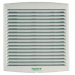 Ventilateur axial avec filtre 38 m3/h 230V IP54, finition gris, vue complémentaire 5