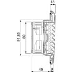 Ventilateur axial avec filtre 38 m3/h 230V IP54, finition gris, vue complémentaire 7