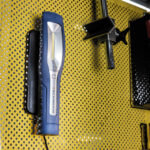 Lampe de travail LED sans fil 60-600 lm IP54, dimensions 261 x 62 x 43 mm, vue complémentaire 4