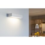 Applique murale LED noire 10W 3000K IP65 614361 – Image 2