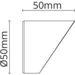 Visière pour spot de jardin Mini, finition anthracite, vue complémentaire 1