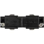 Mini connecteur noir pour rail 3 allumages, configuration visible