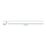 Rail d'éclairage 230V Zip 2 m blanc mat, 230 V, vue complémentaire 2