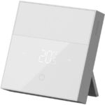 Kit thermostat connecté Zigbee pour radiateur, configuration visible, vue complémentaire 2