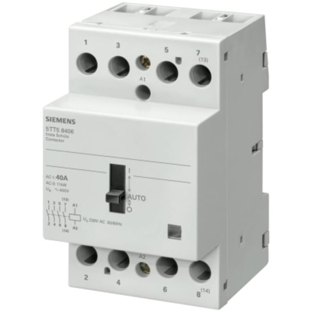 SIEMENS - CONTACTEUR JOUR/NUIT 4 CONTACTS NO 40 A