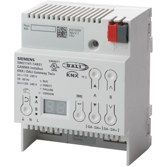 SIEMENS - Dali interface twin n 141/31 2x64 EVA DALI