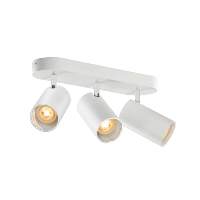 SLV Belgium - ASTO TUBE luminaire monté au plafond cylindrique max 3 x 10 W blanc - 1006428