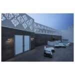 Applique murale extérieure LED avec détecteur IP55, finition Anthracite, vue complémentaire 1