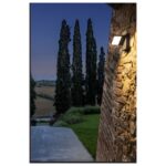 Applique murale extérieure LED avec détecteur IP55, finition Anthracite, vue complémentaire 2