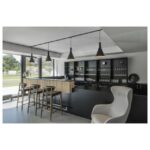 Adaptateur suspension rail monophasé noir 230V, configuration visible, vue complémentaire 5