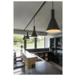 Adaptateur suspension rail monophasé noir 230V, configuration visible, vue complémentaire 6