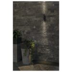 Applique murale extérieure GU10 anthracite, dimensions 23 x 10 x 6 cm, vue complémentaire 2