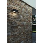 Applique murale extérieure anthracite R7s IP44, dimensions 220 x 90 x 120 mm, vue complémentaire 1