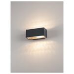 Applique murale extérieure anthracite R7s IP44, dimensions 220 x 90 x 120 mm, vue complémentaire 3