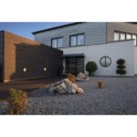 Applique ou plafonnier extérieur rond grille IP55 E27 229085 – Image 2